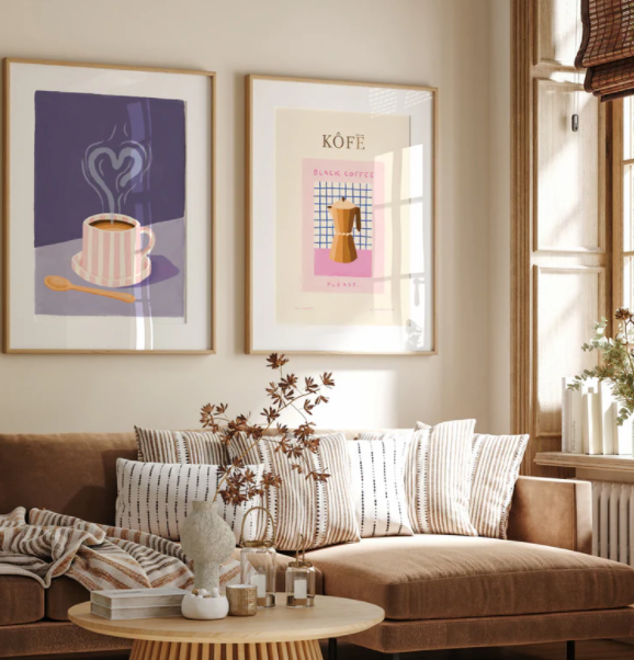 Affiche "Love coffee" atws