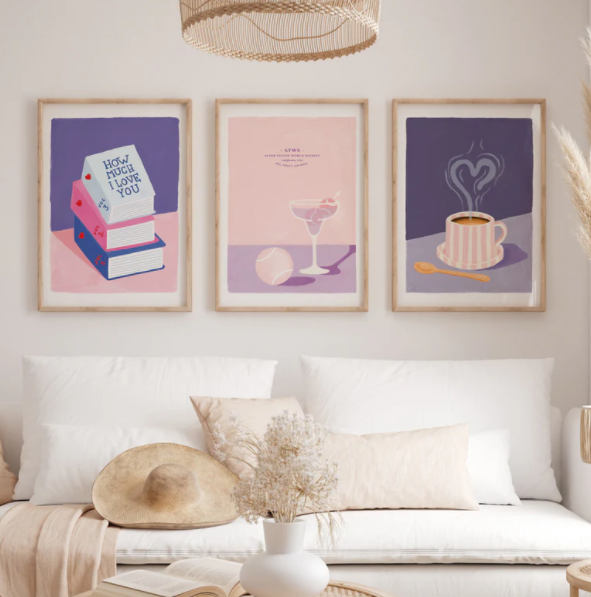 Affiche "Love coffee" atws