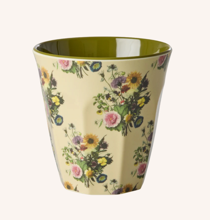 Gobelet Rice - Retro bouquet