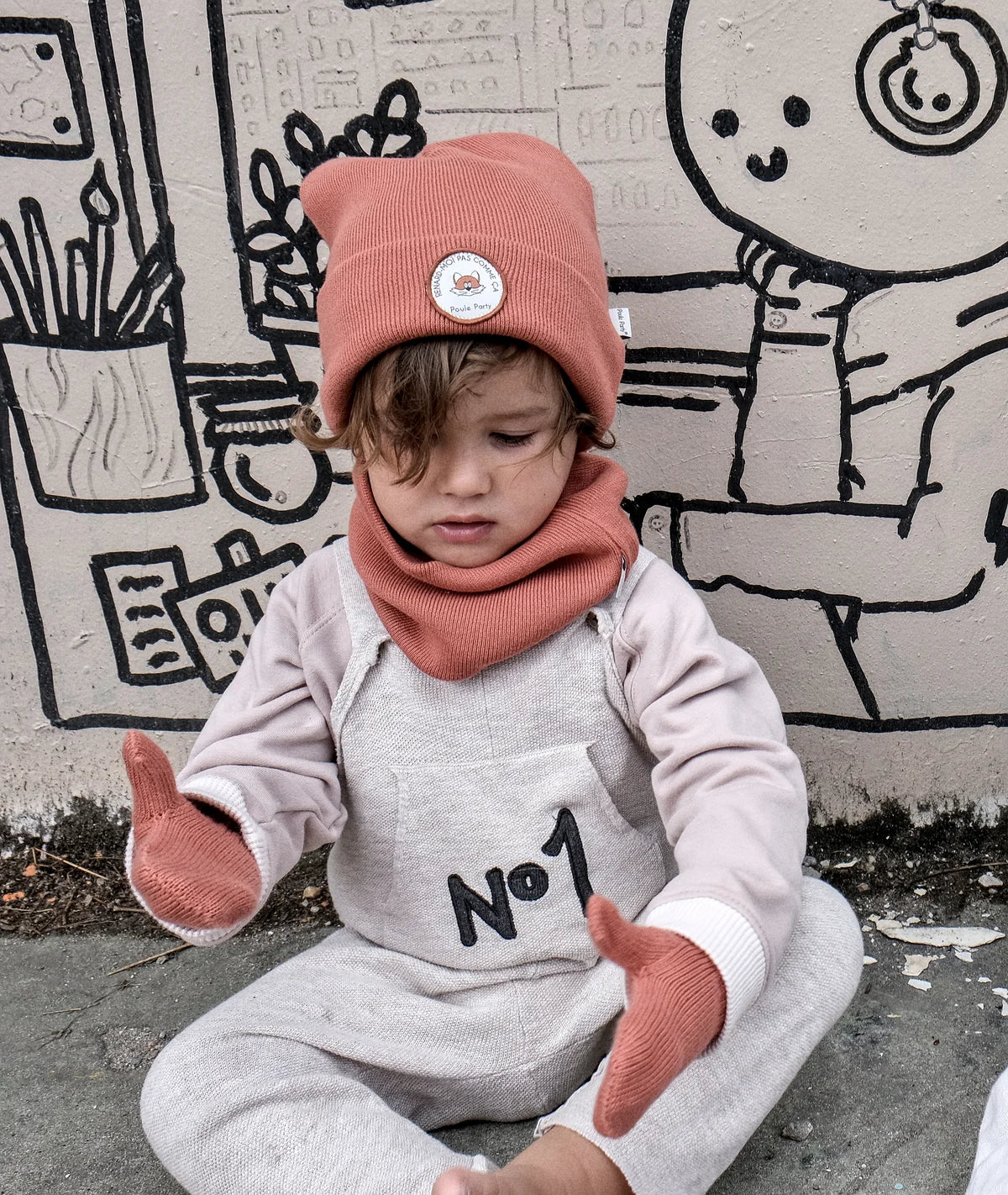 Cache cou Terracotta Enfant