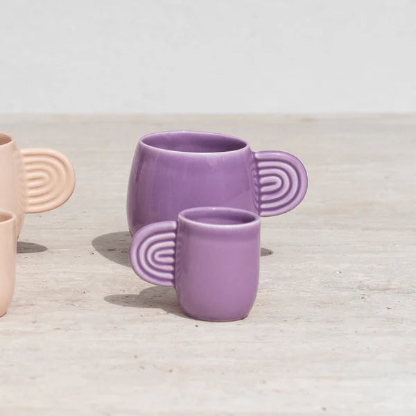 Tasse petite anse - Violet