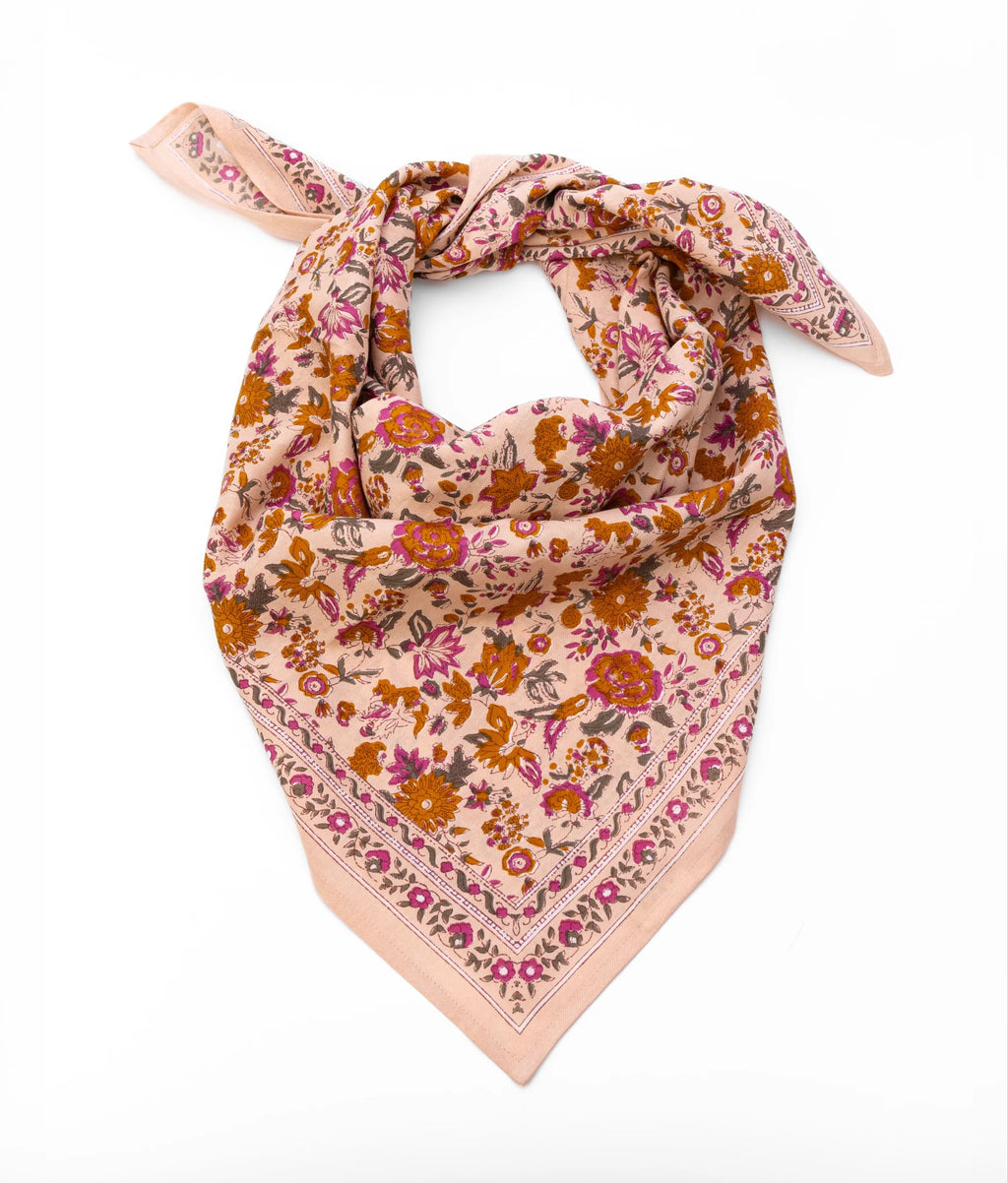 Grand foulard Indien - Goa sorbet