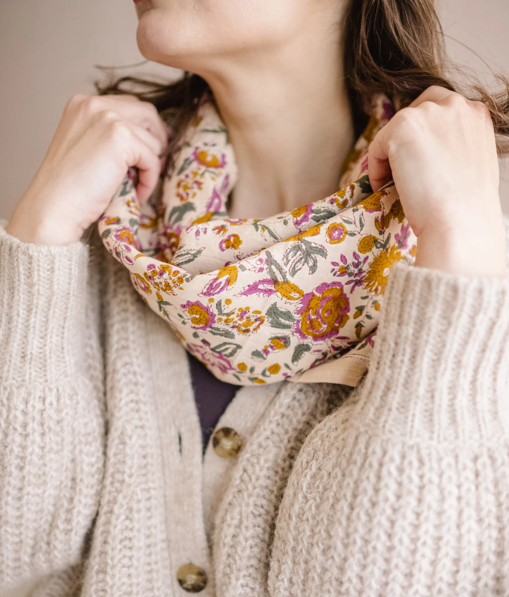 Grand foulard Indien - Goa sorbet