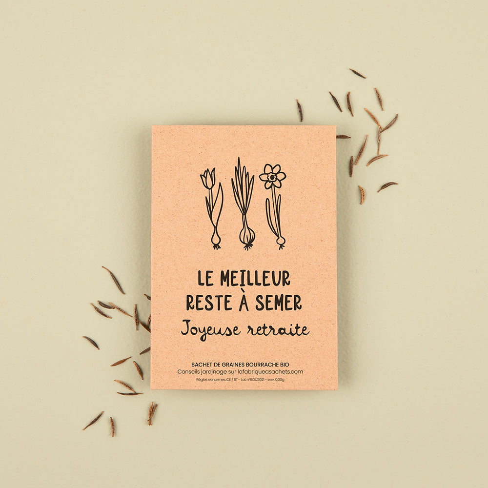 Sachet de graines - Retraite