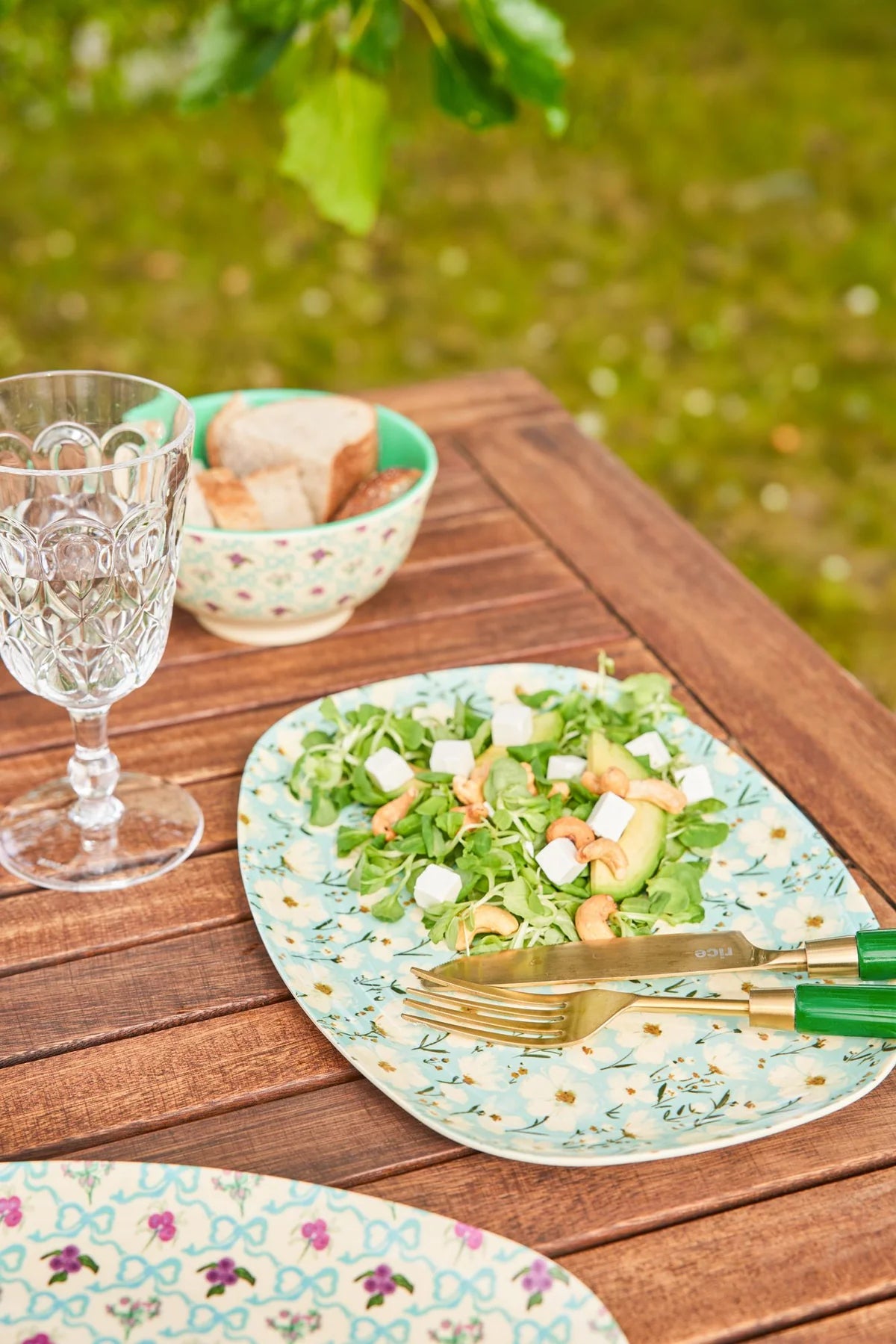 Assiette Rice - Fleurs