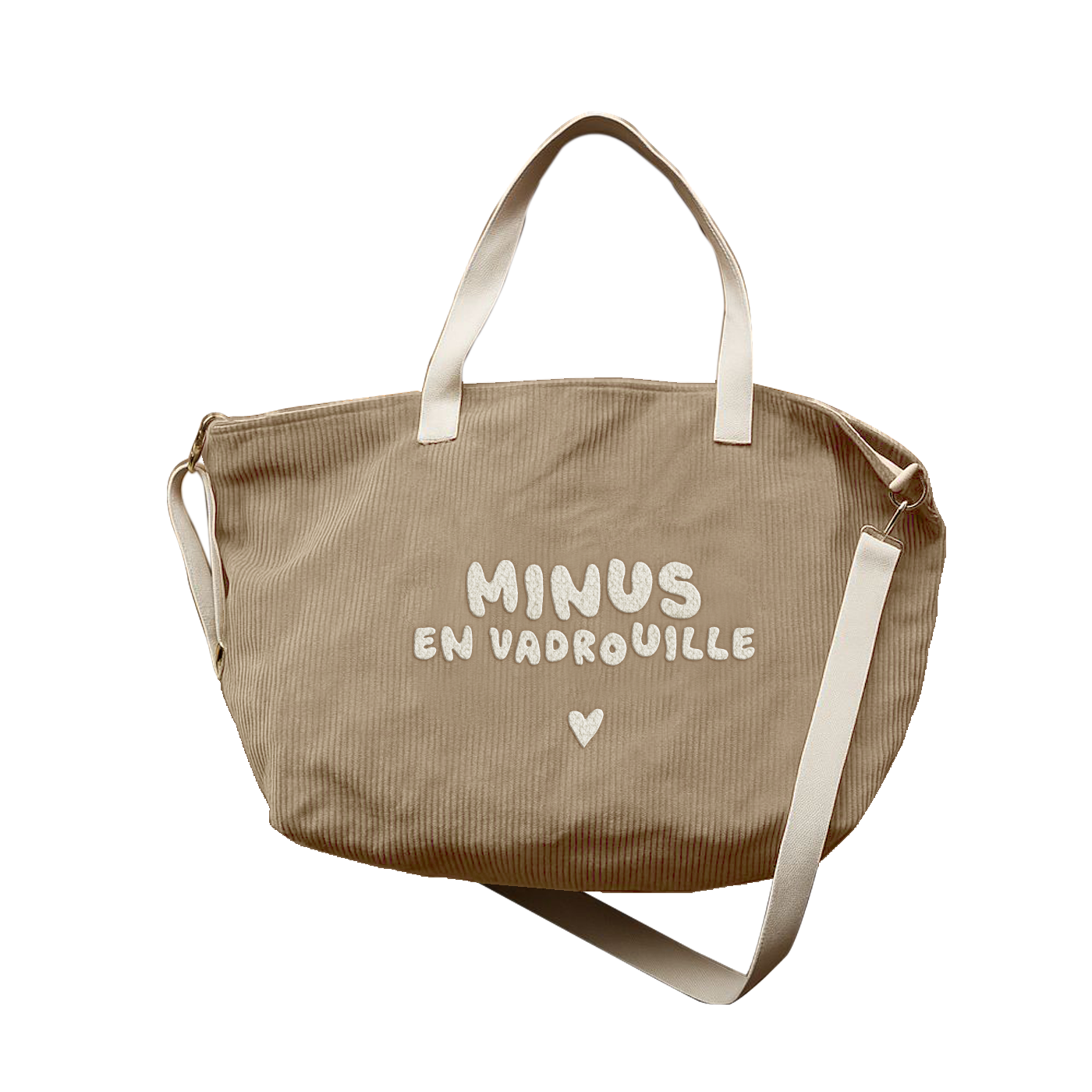 Sac XL velours beige