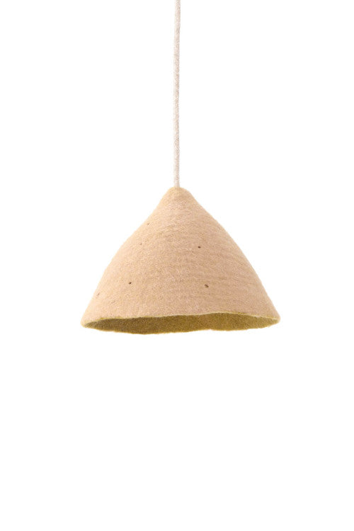 Suspension feutrine - Nude/Pistache