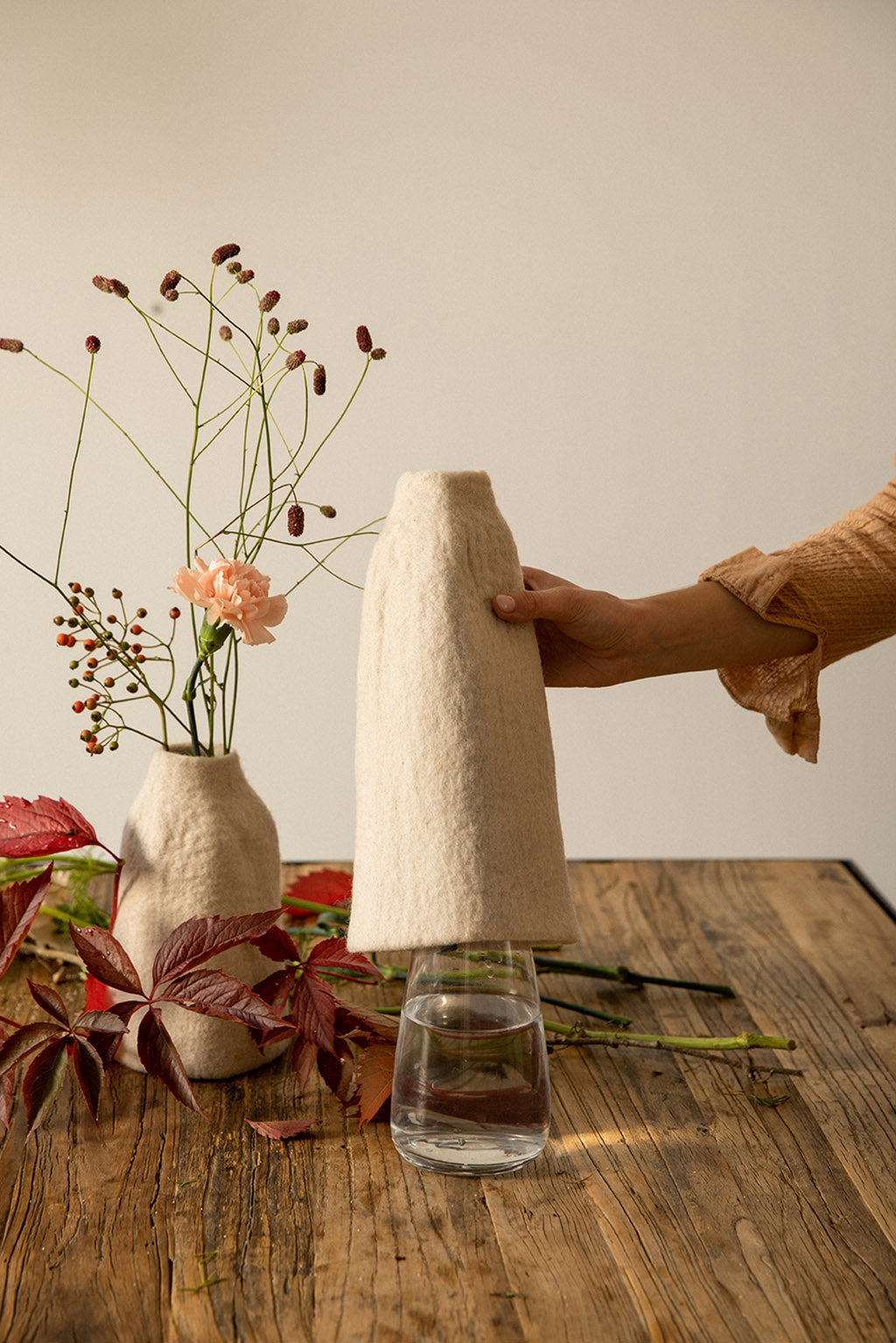 Cache vase - Naturel