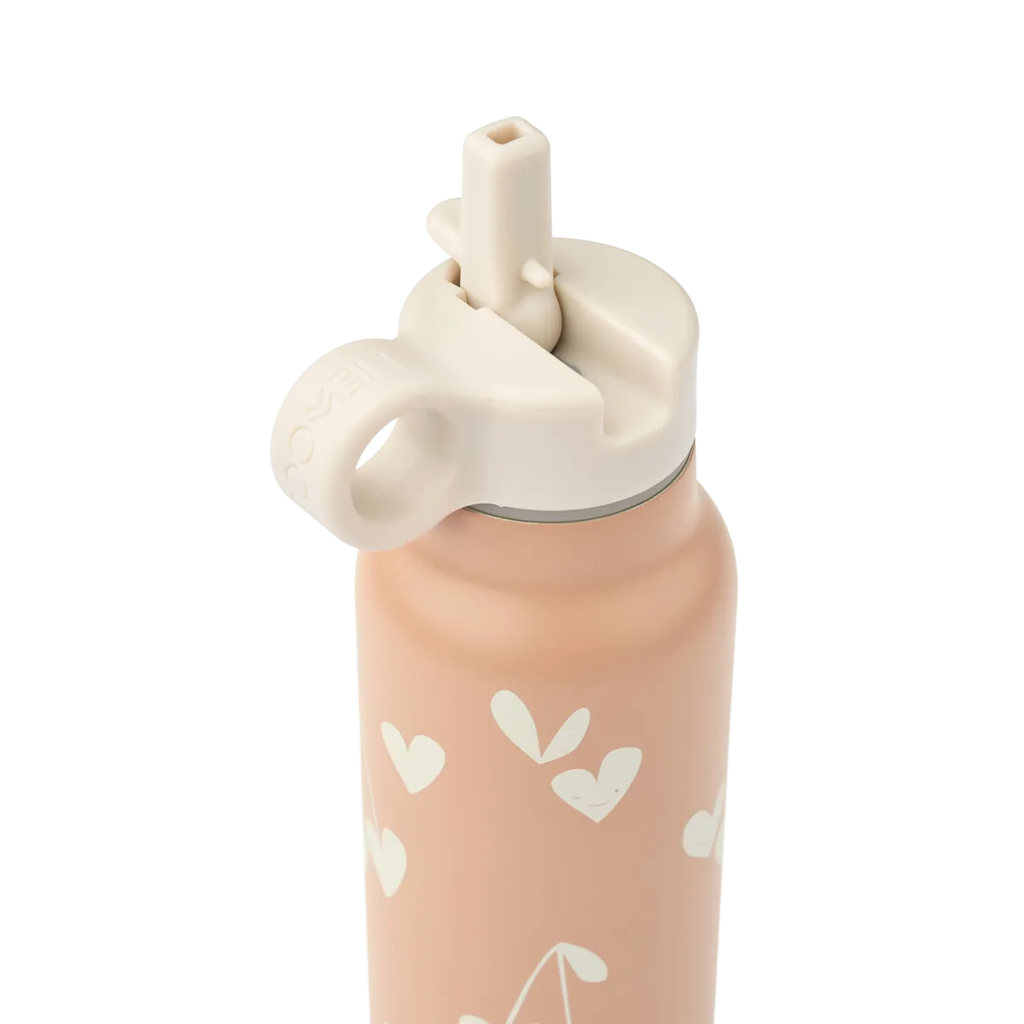 Bouteille / Gourde Coeur rose
