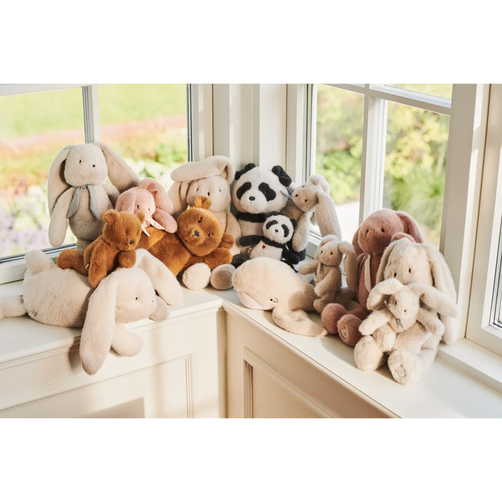 Peluche lapin gris