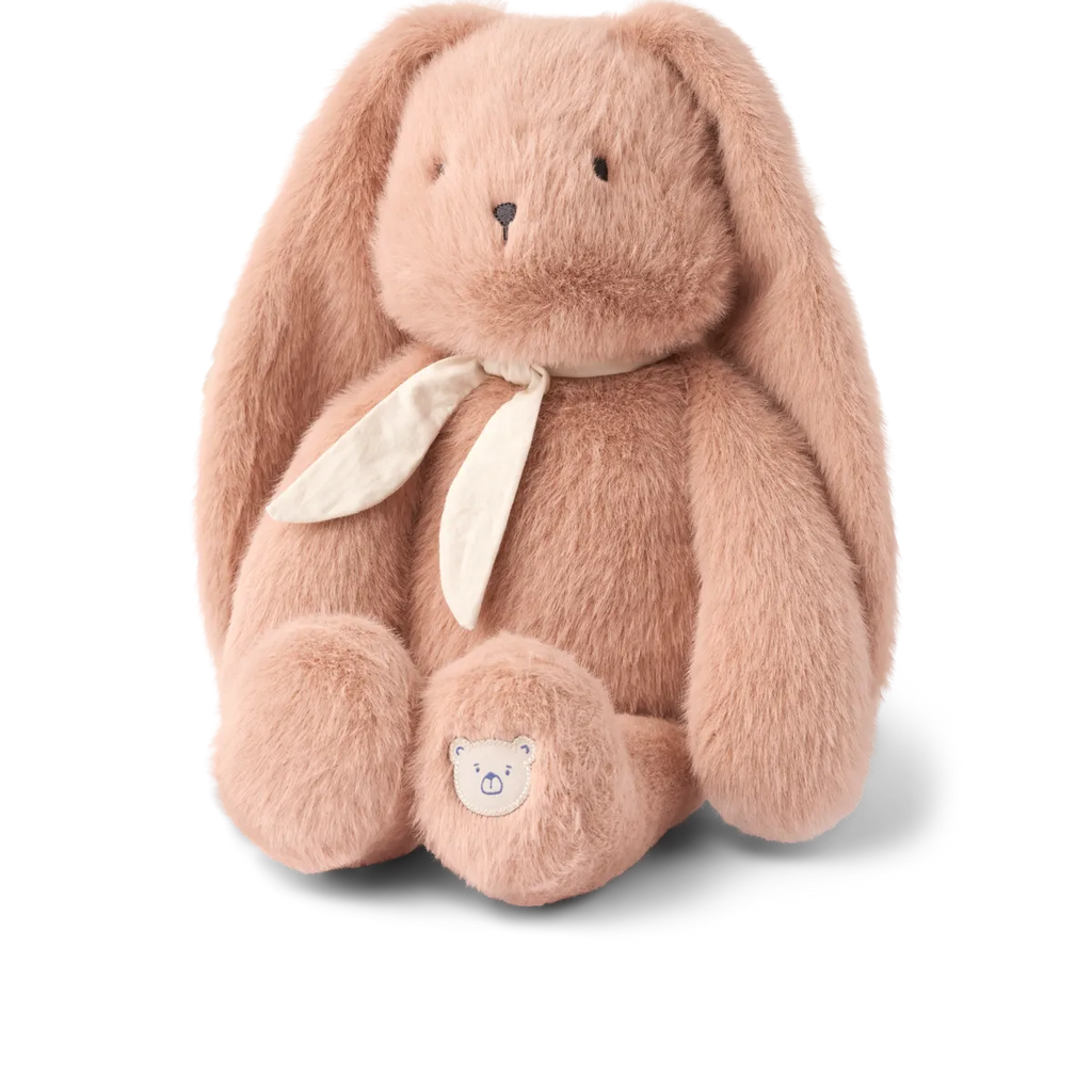 Peluche lapin rose