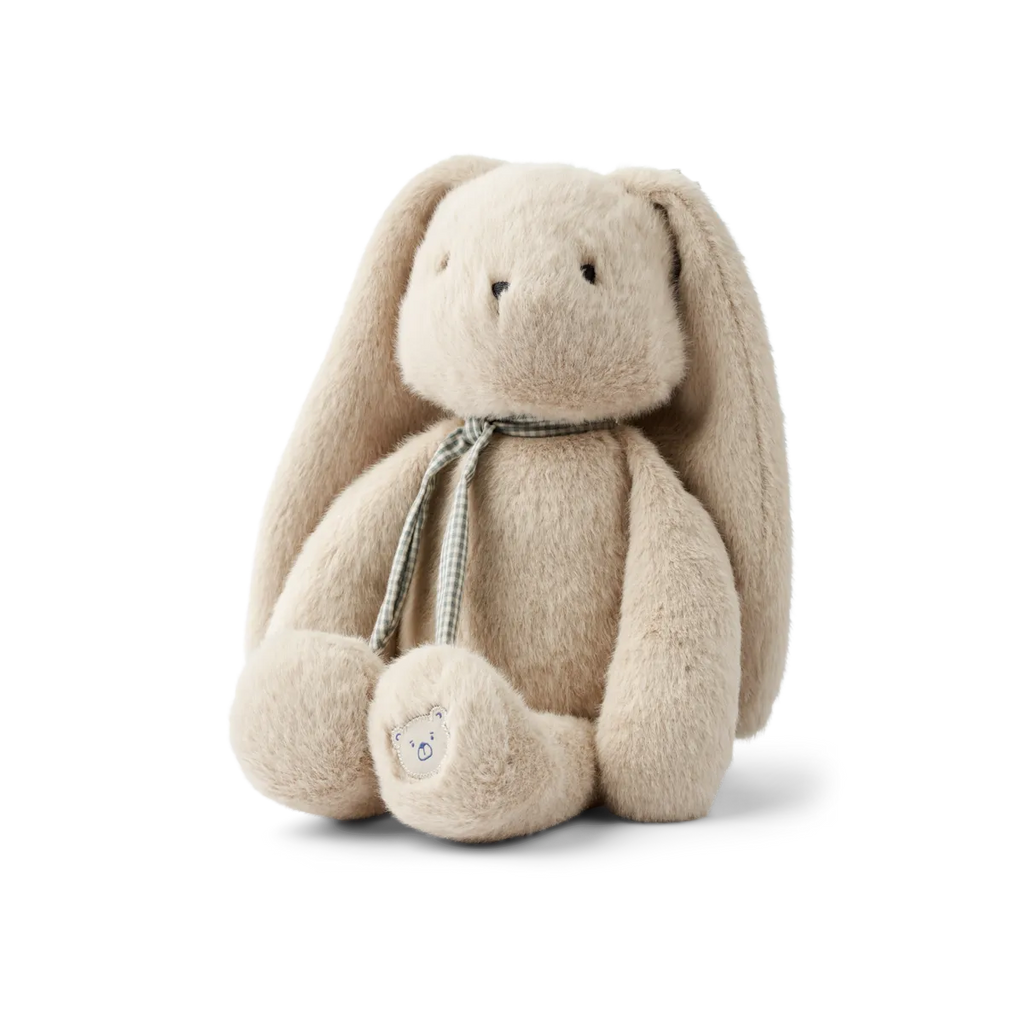 Peluche lapin gris