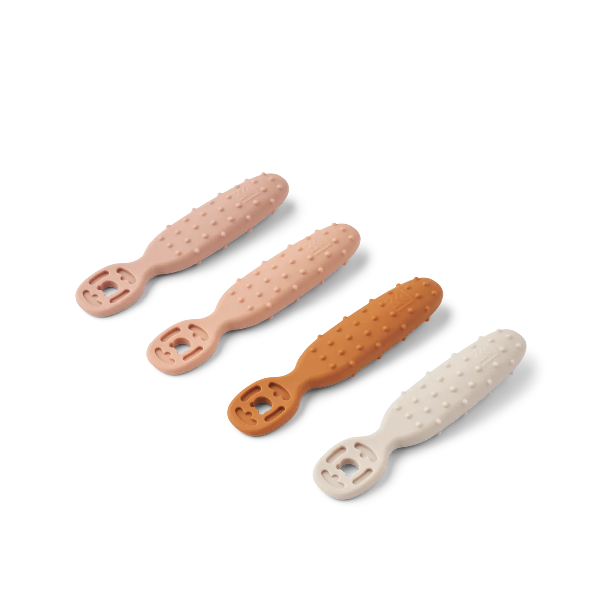 Cuillère d'apprentissage - Rose / Camel