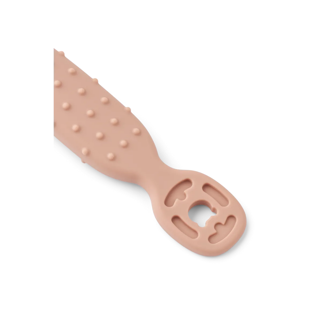 Cuillère d'apprentissage - Rose / Camel