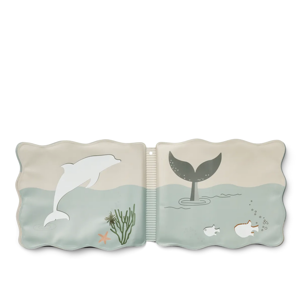 Livre de bain - Baleine