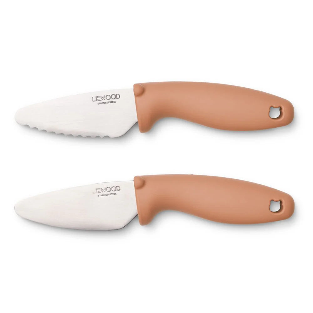 Couteaux Cuisine enfant - Rose