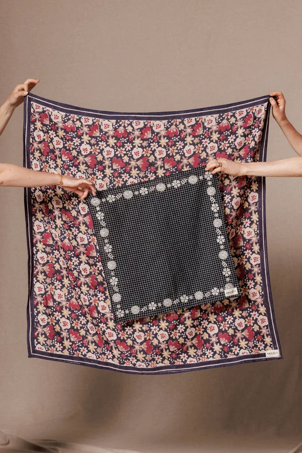 Grand foulard Indien - Polly Coal