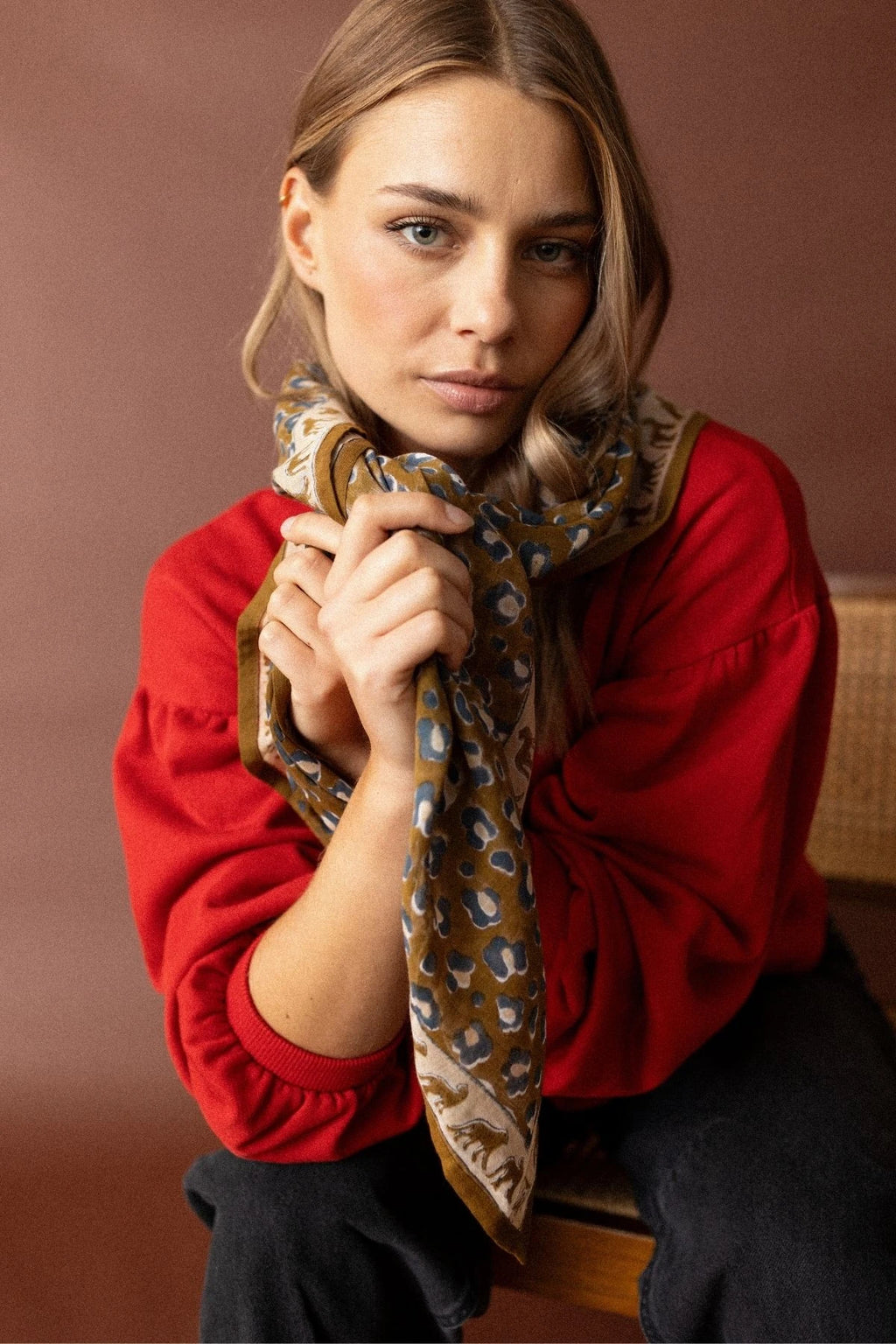 Grand foulard Indien - Dupatta