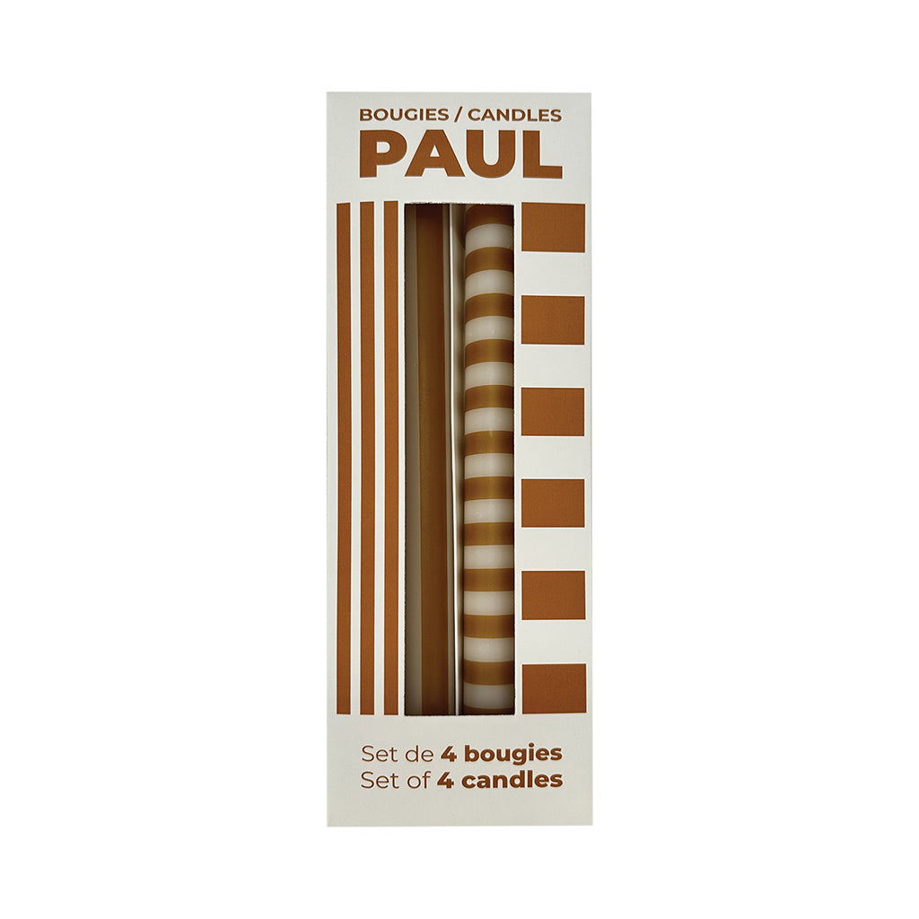 Bougies rayures - Camel