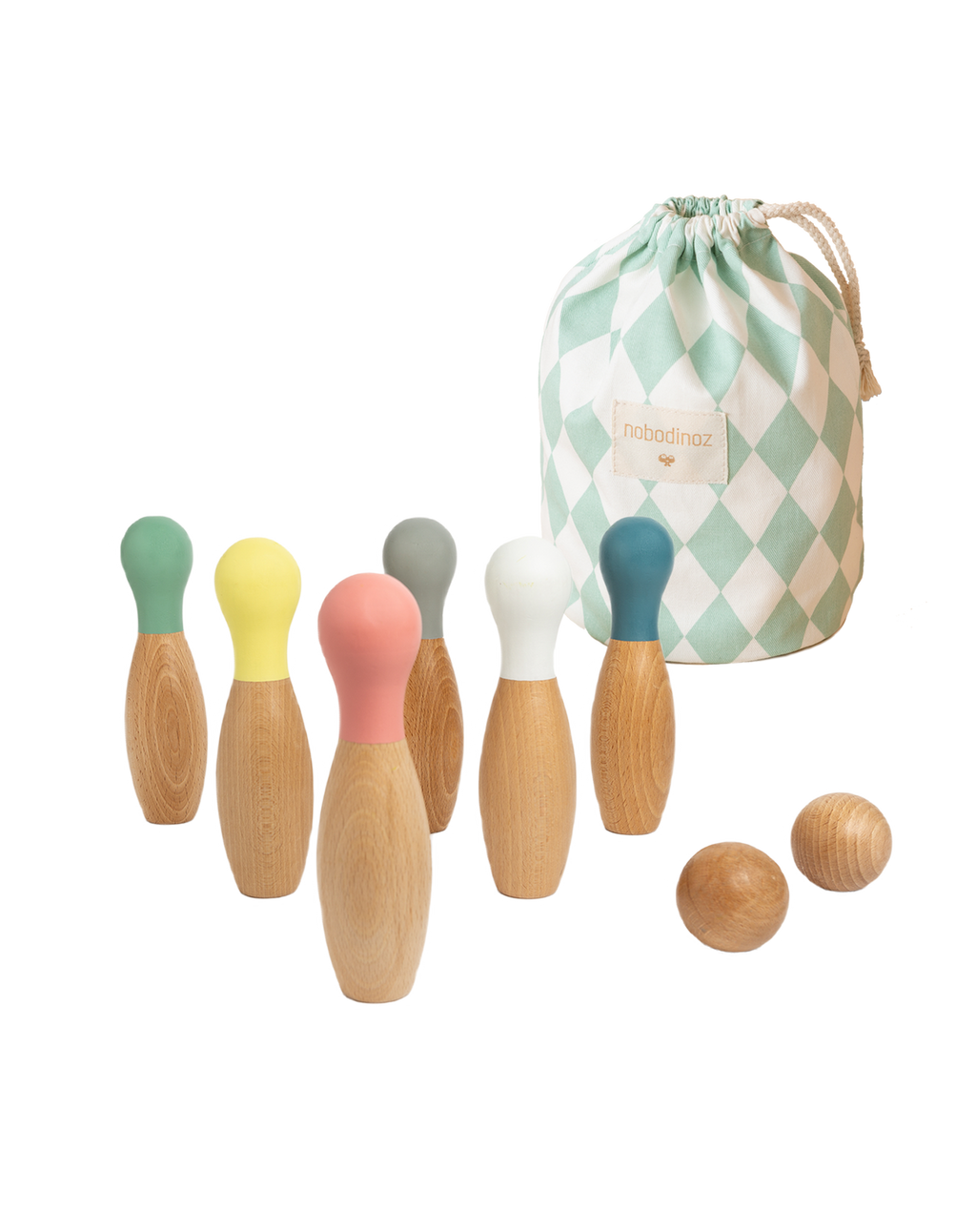 Jeu de quilles en bois - Nobodinoz