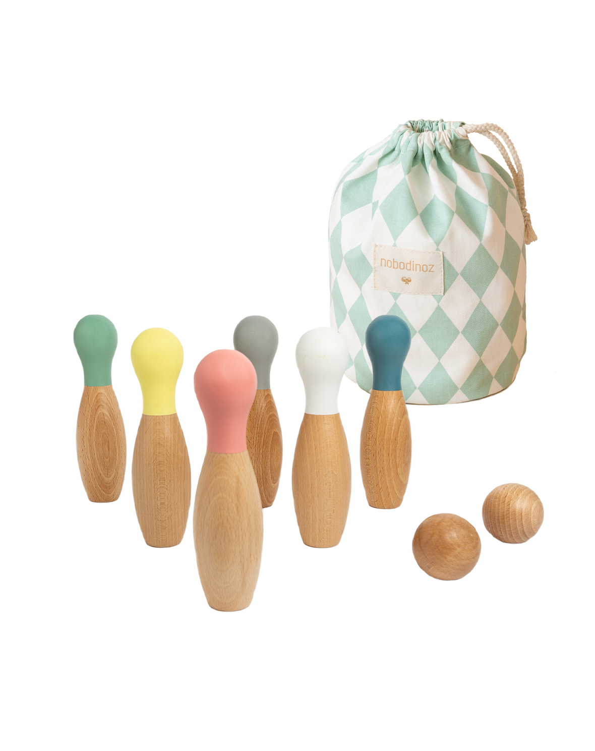Jeu de quilles en bois - Nobodinoz