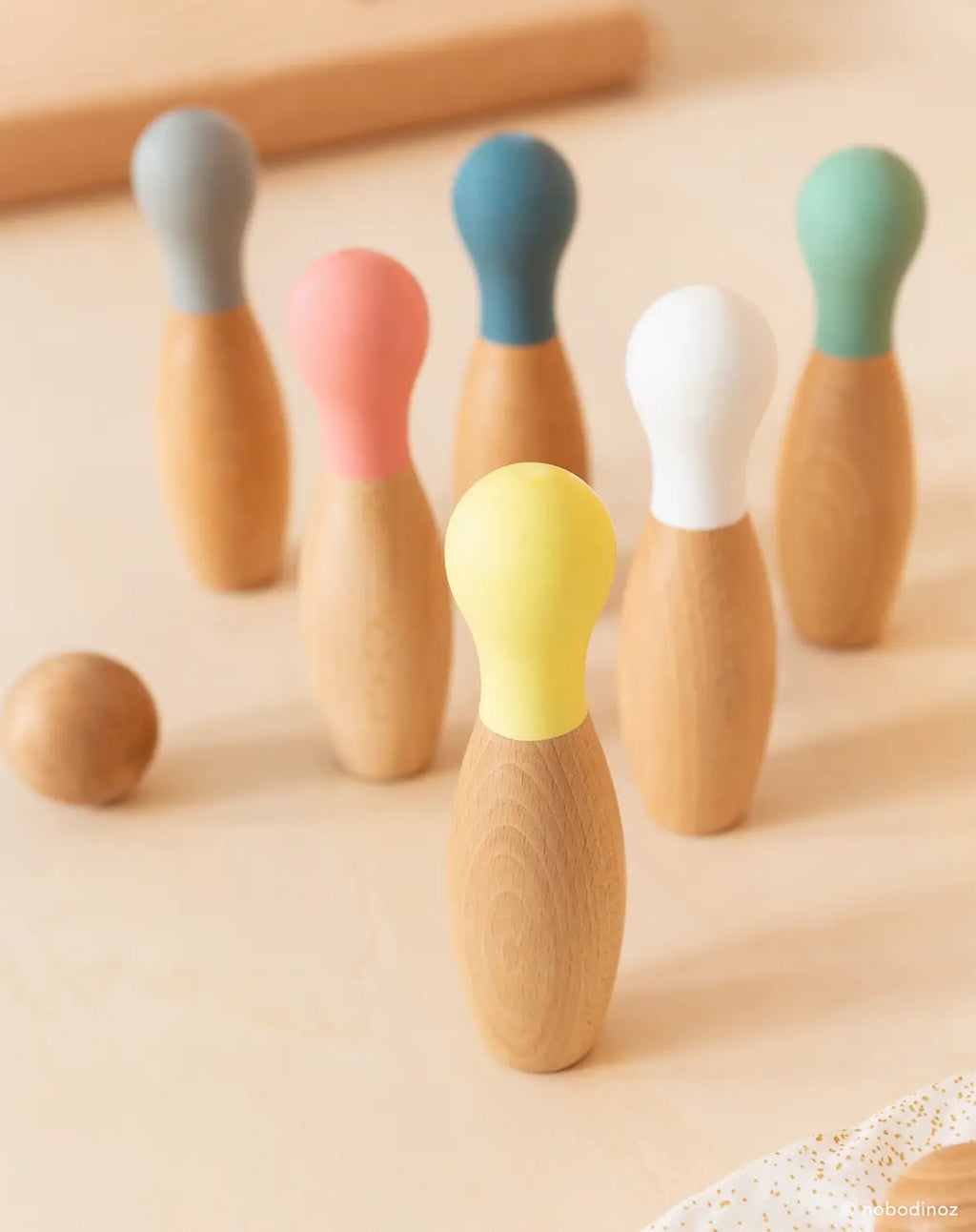 Jeu de quilles en bois - Nobodinoz
