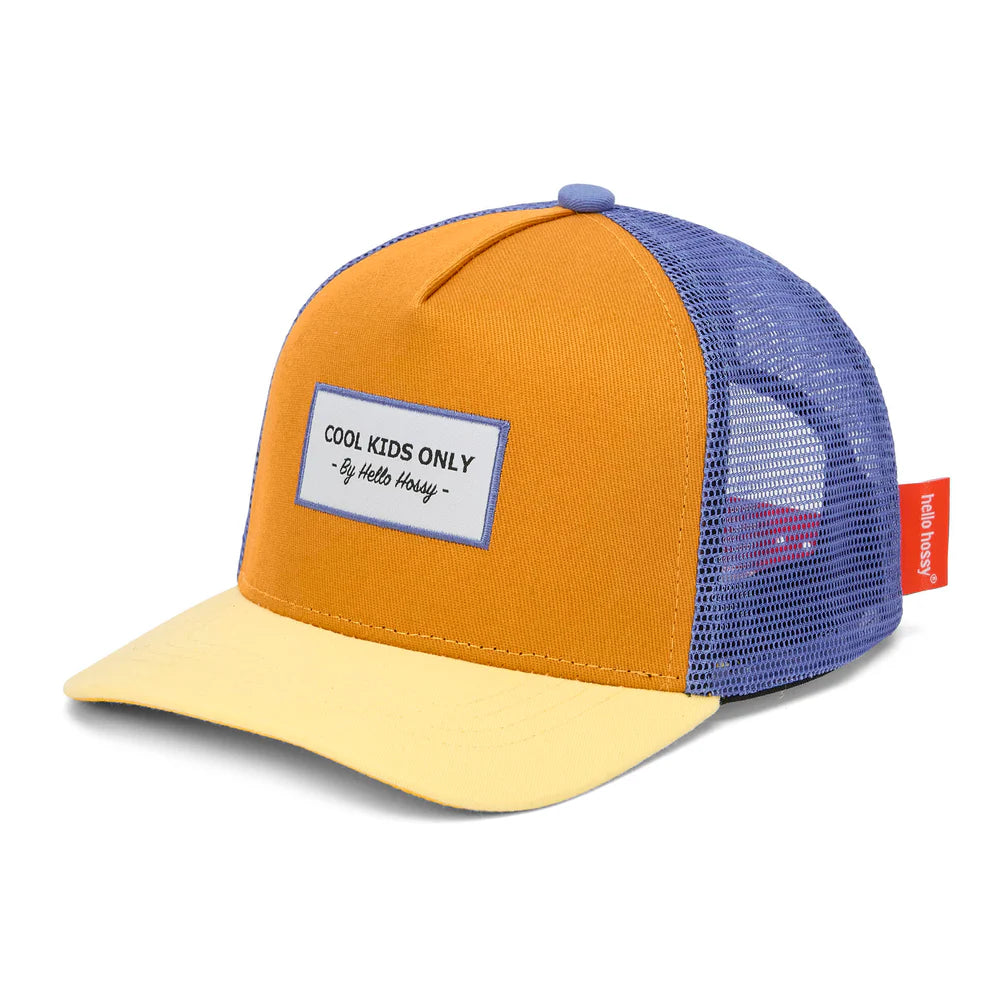 Casquette - Orange et bleue