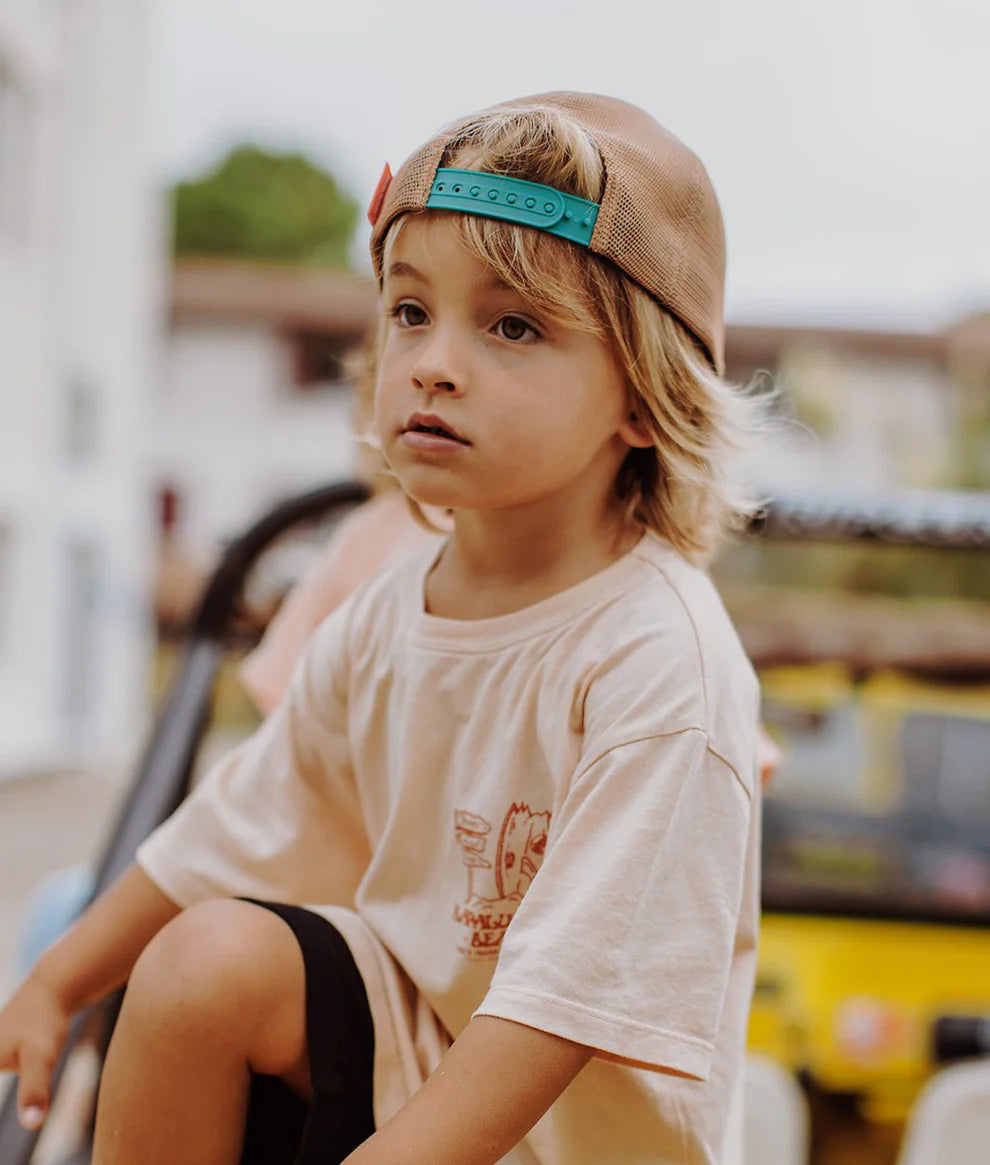 Casquette - Beige / Marron
