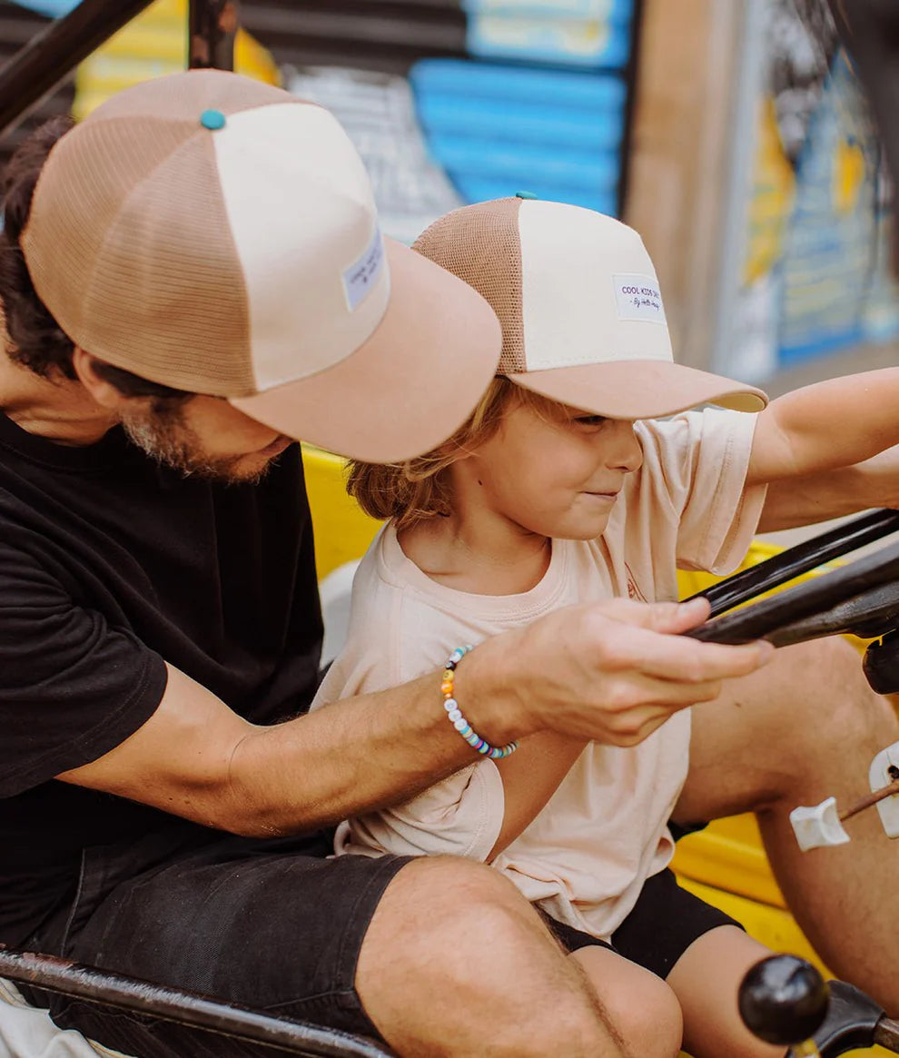 Casquette - Beige / Marron