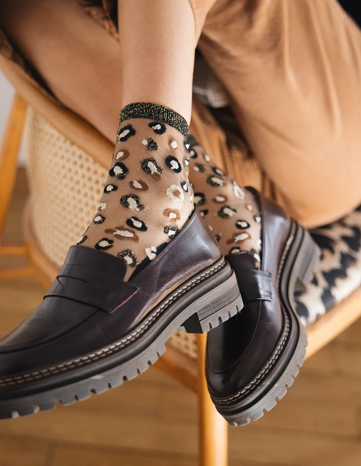 Chaussettes "horseshoe bend gold"