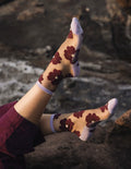 Chaussettes "Murano Violette"