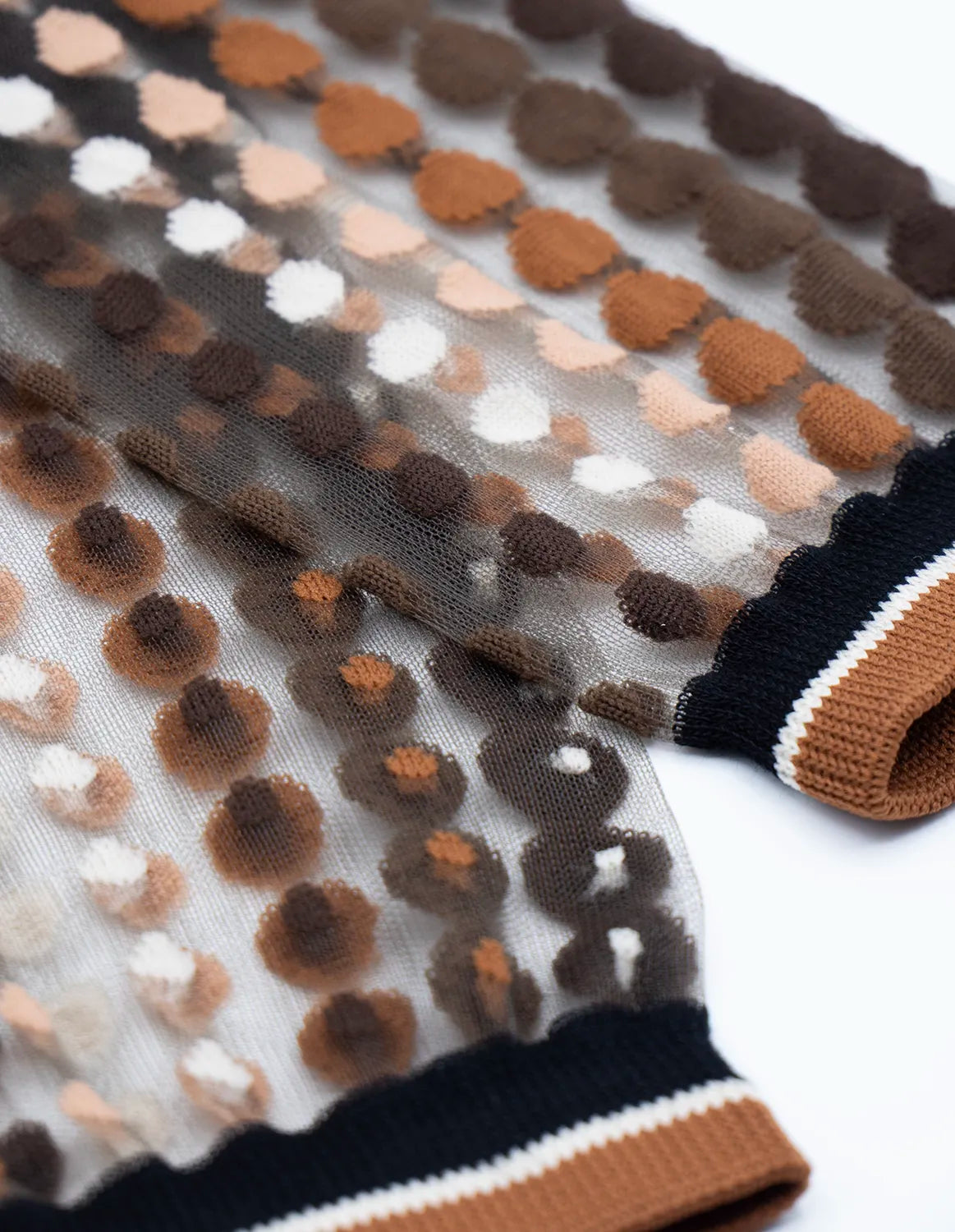 Chaussettes "Vetrata Brune"