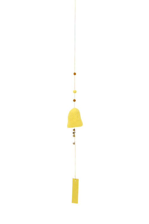Cloche feutrine - Citron