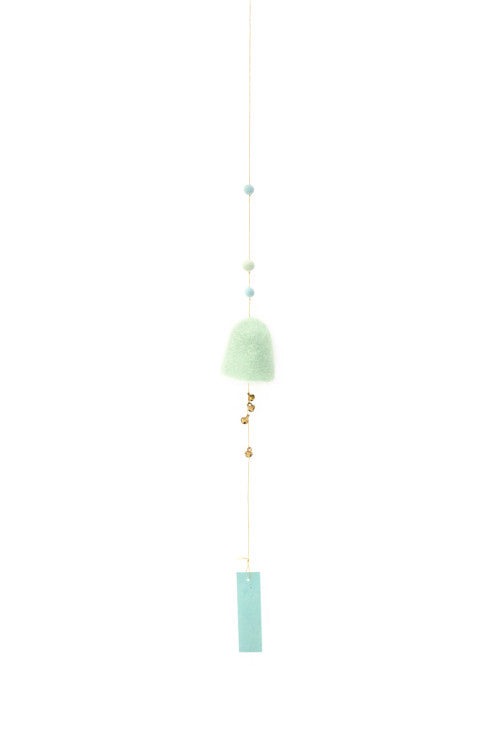 Cloche feutrine - Menthe