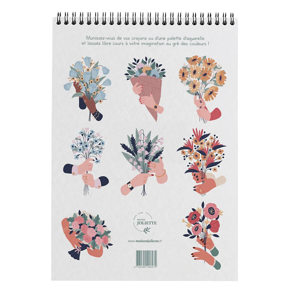 Carnet de coloriage A4 - Entre tes mains