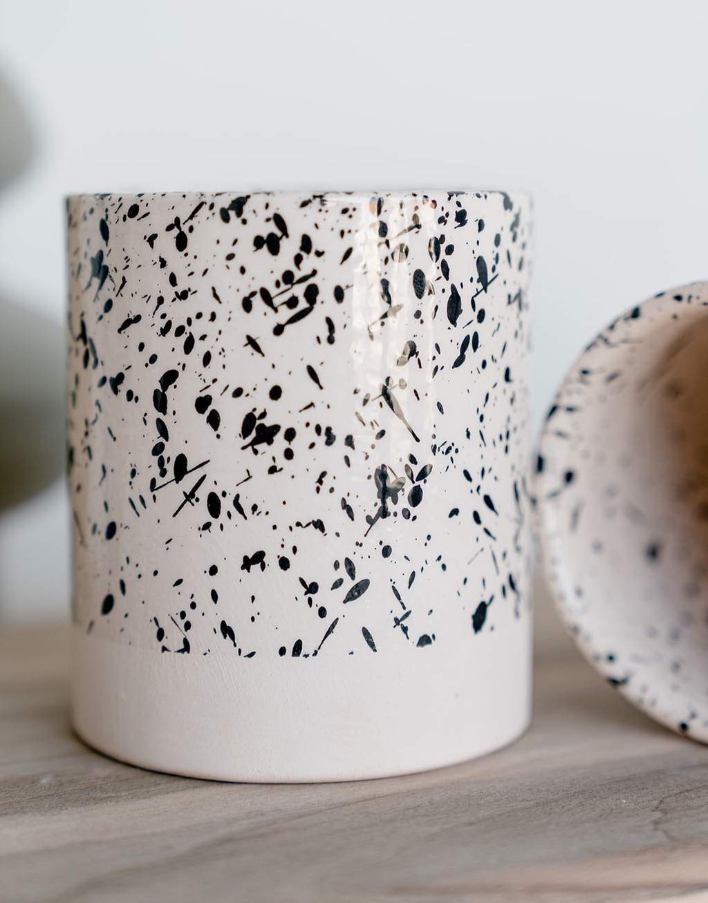 Tasse mouchetée