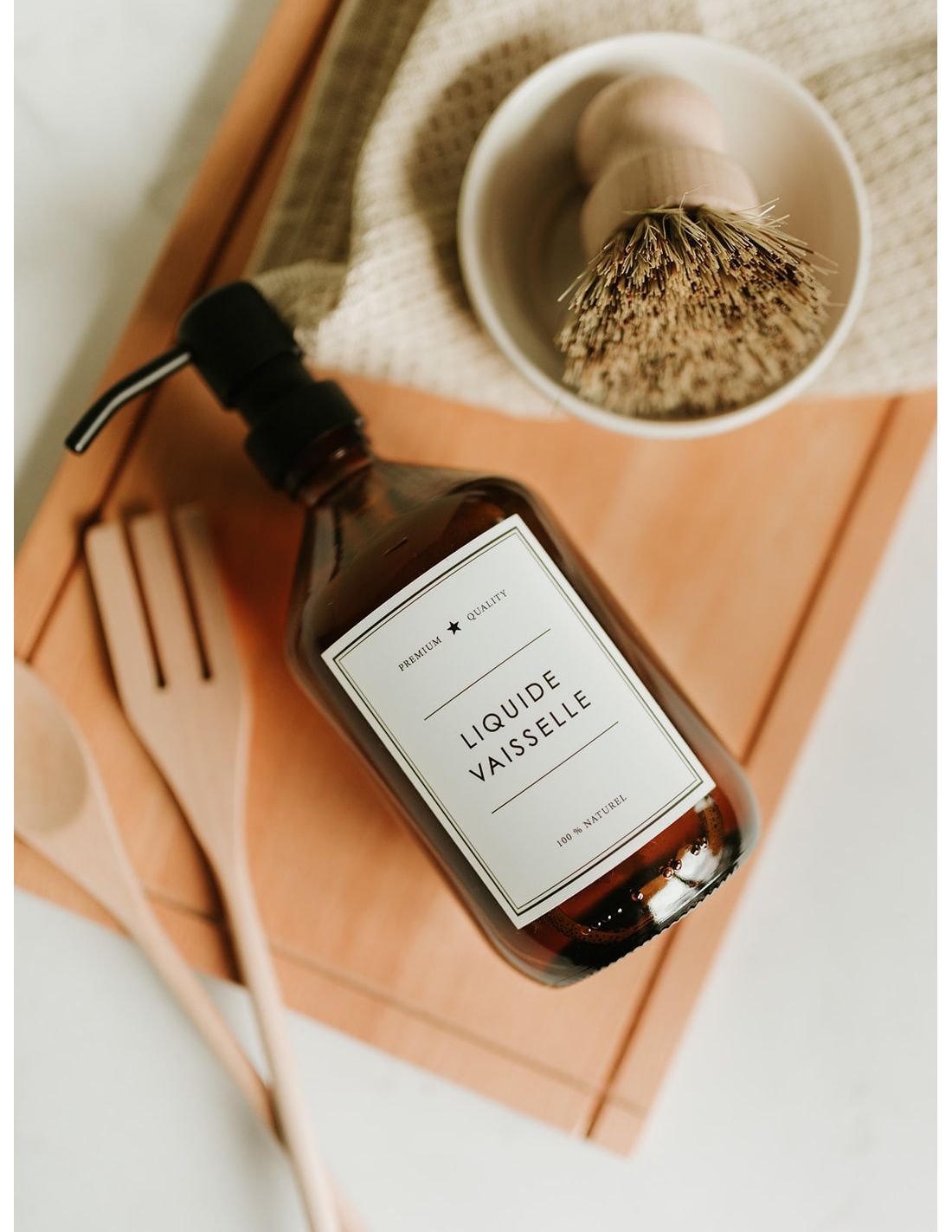 Distributeur liquide vaisselle Ambre - 500ml