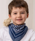 Petit foulard - Carreaux bleus