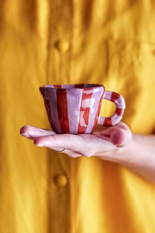 Mini tasse à rayures