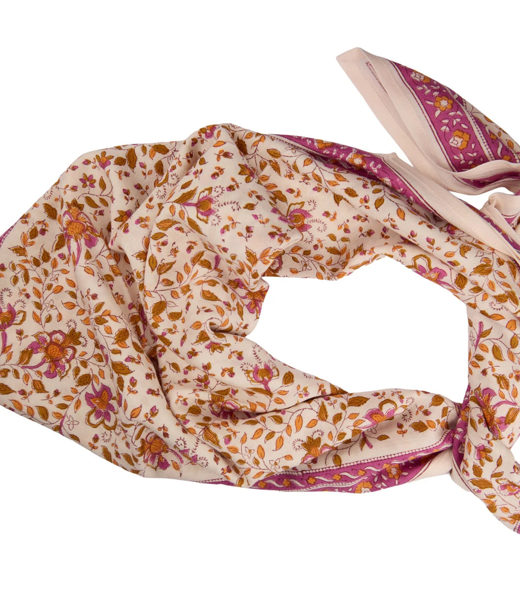 Grand foulard Indien - Folk Story Petale