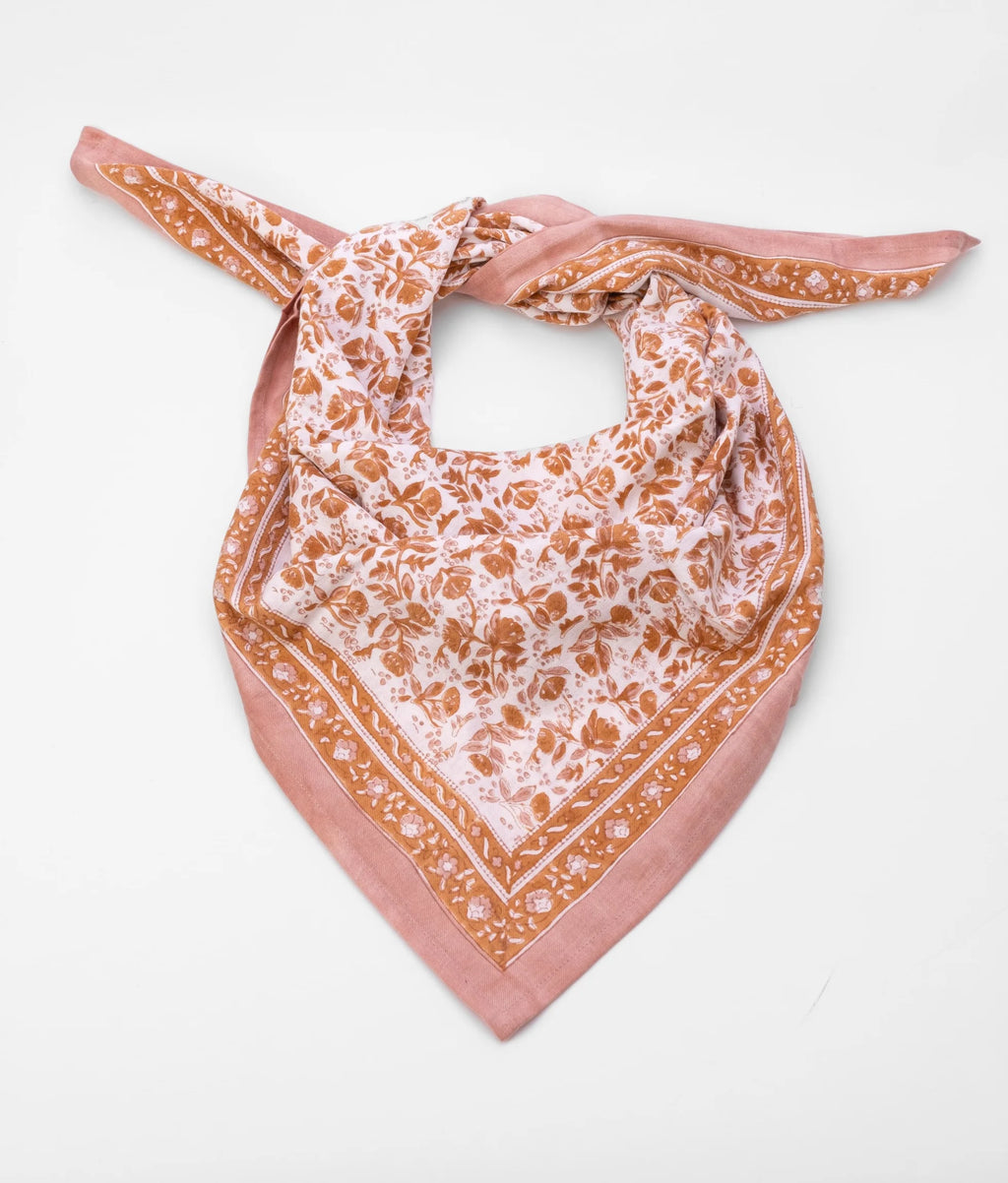 Grand foulard Indien - Mayli havane
