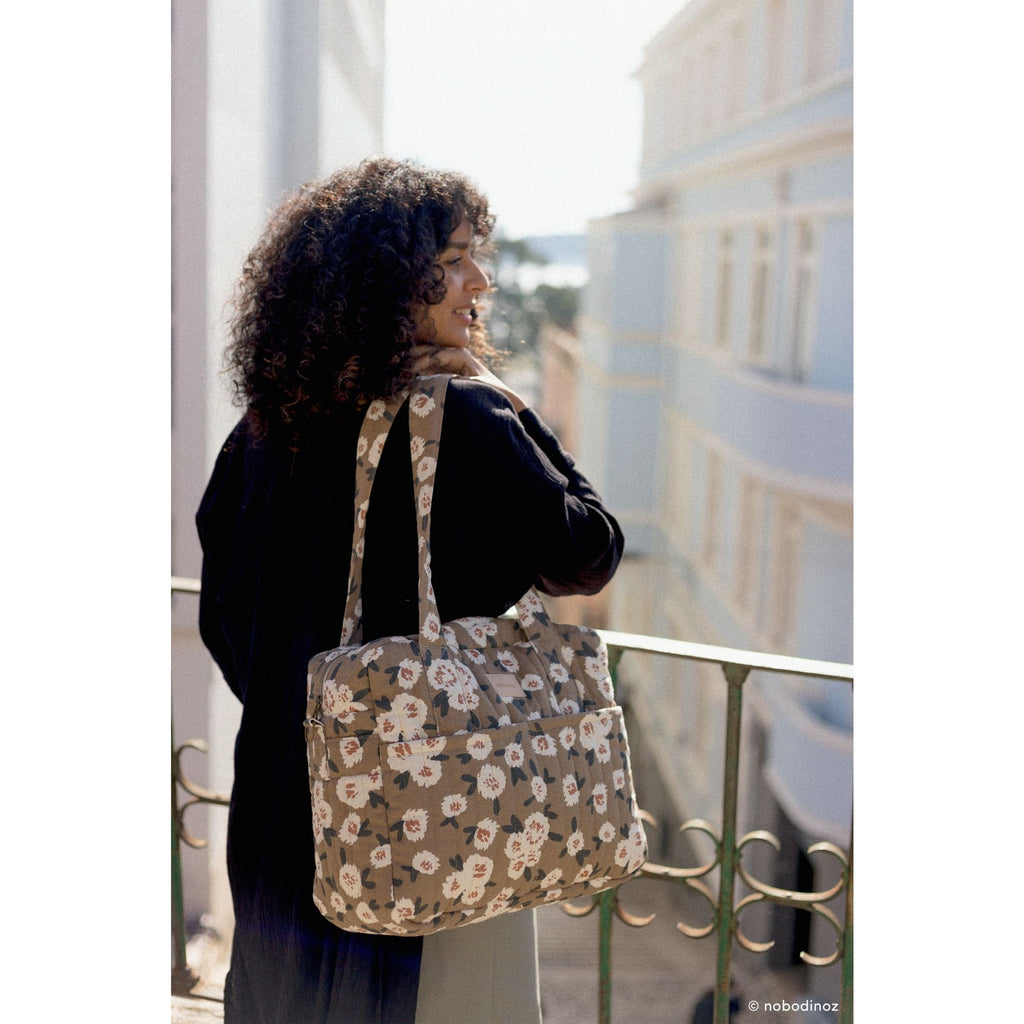 Sac à langer - Fleurs