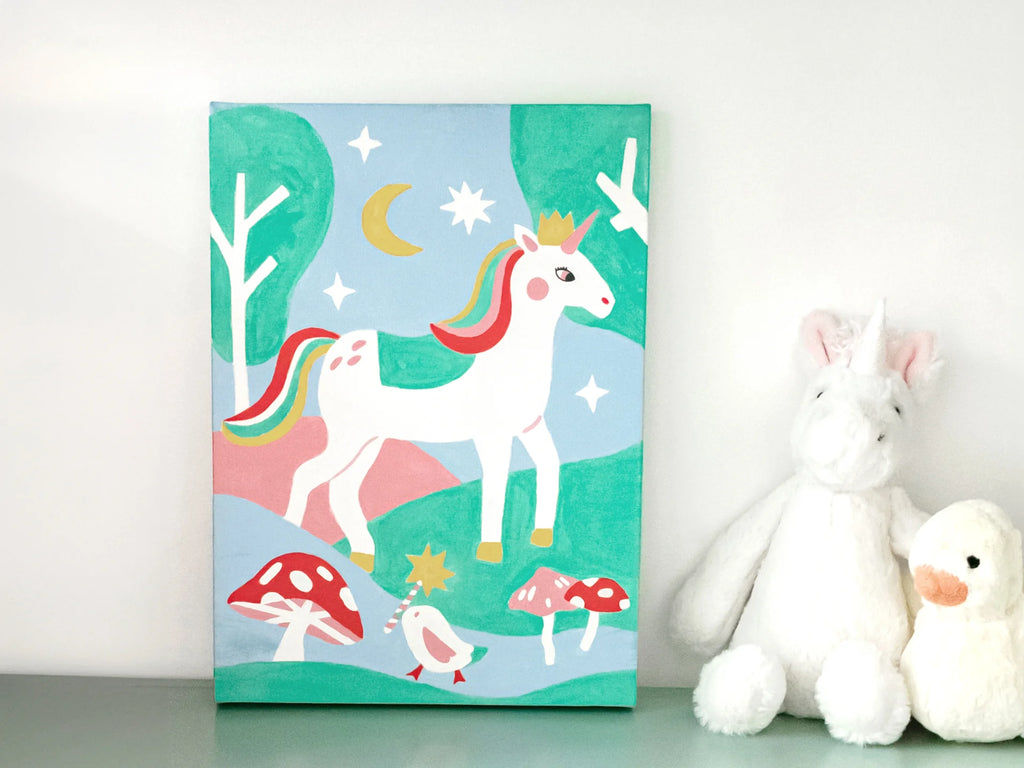 Kit Peinture au numéro enfant - Licorne