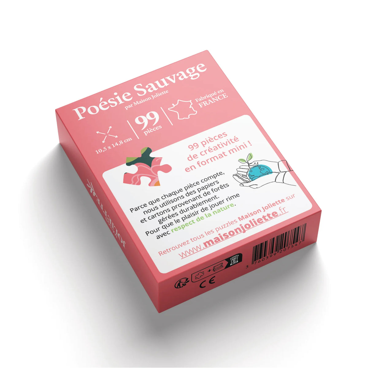Mini Puzzle 99 pièces - Poésie sauvage