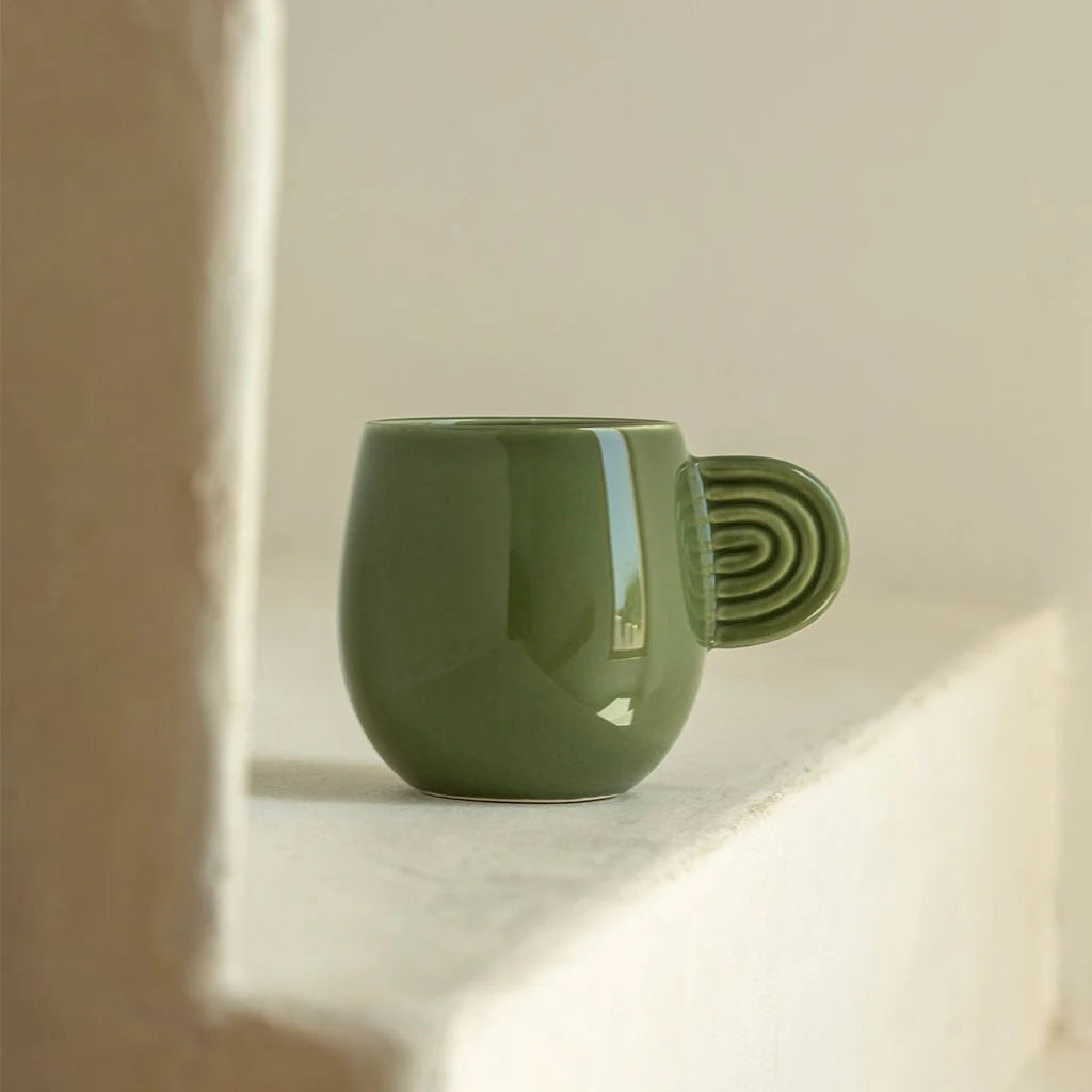 Mug grande anse - Vert
