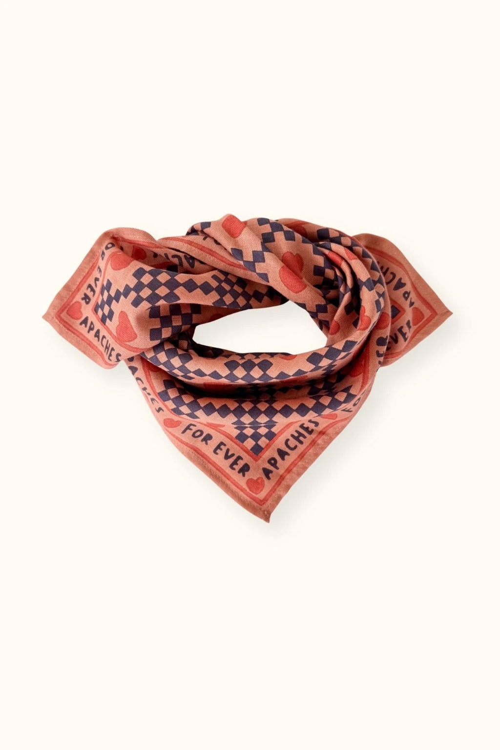 Petit foulard - Amor rust