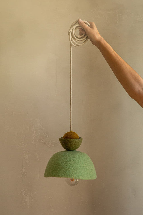 Suspension feutrine - Vert