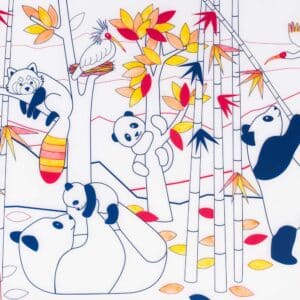 Set de table à colorié - Panda